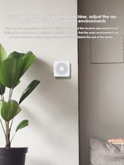 Wireless Security Smart WiFi Doorbell Intercom Video Camera Door Ring