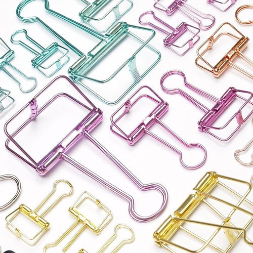 Hollow Out Binder Clips